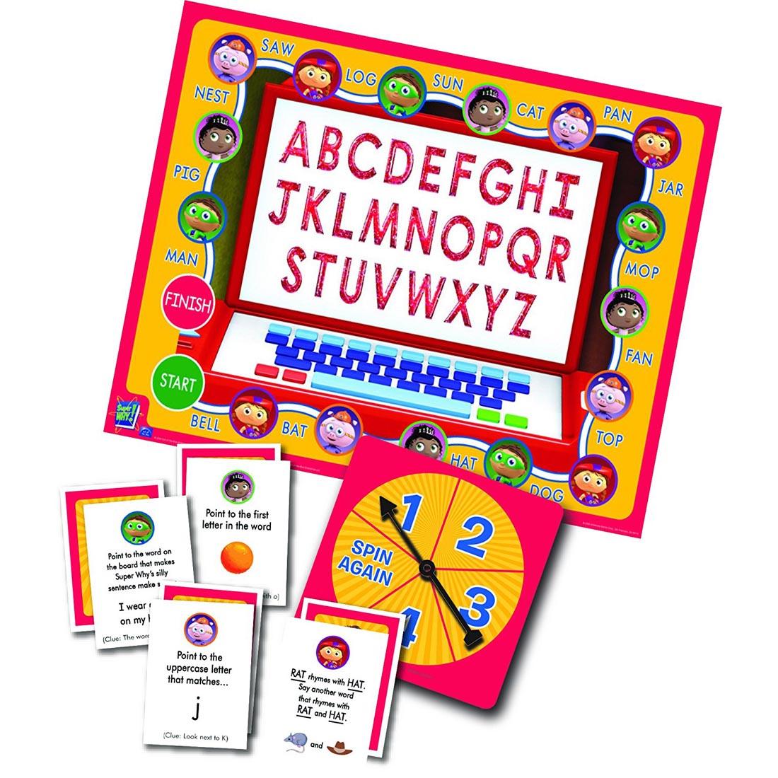 Super WHY ABC Letter Game