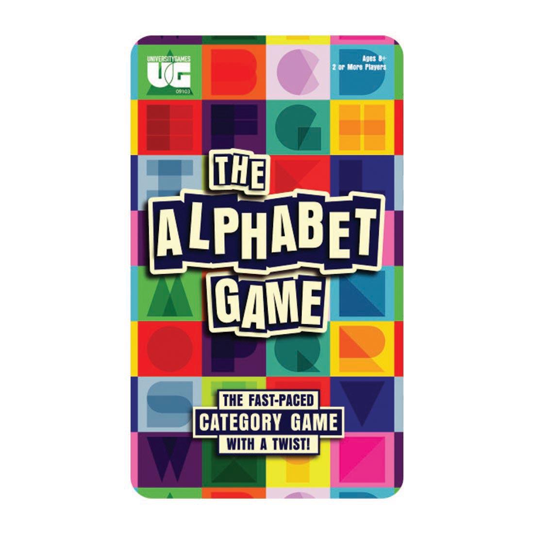 The Alphabet Game Tin