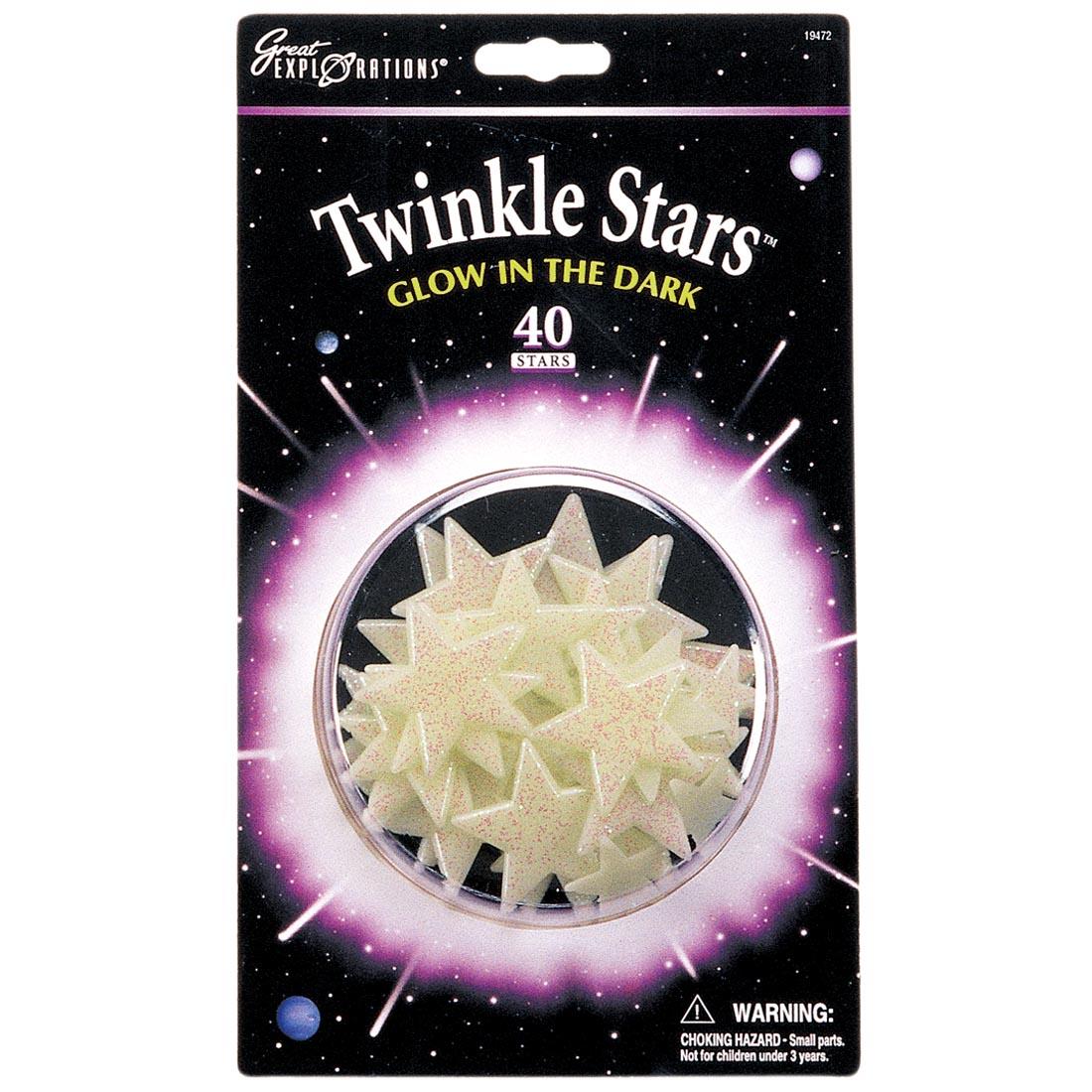 Great Explorations Glow-in-the-Dark Twinkle Stars