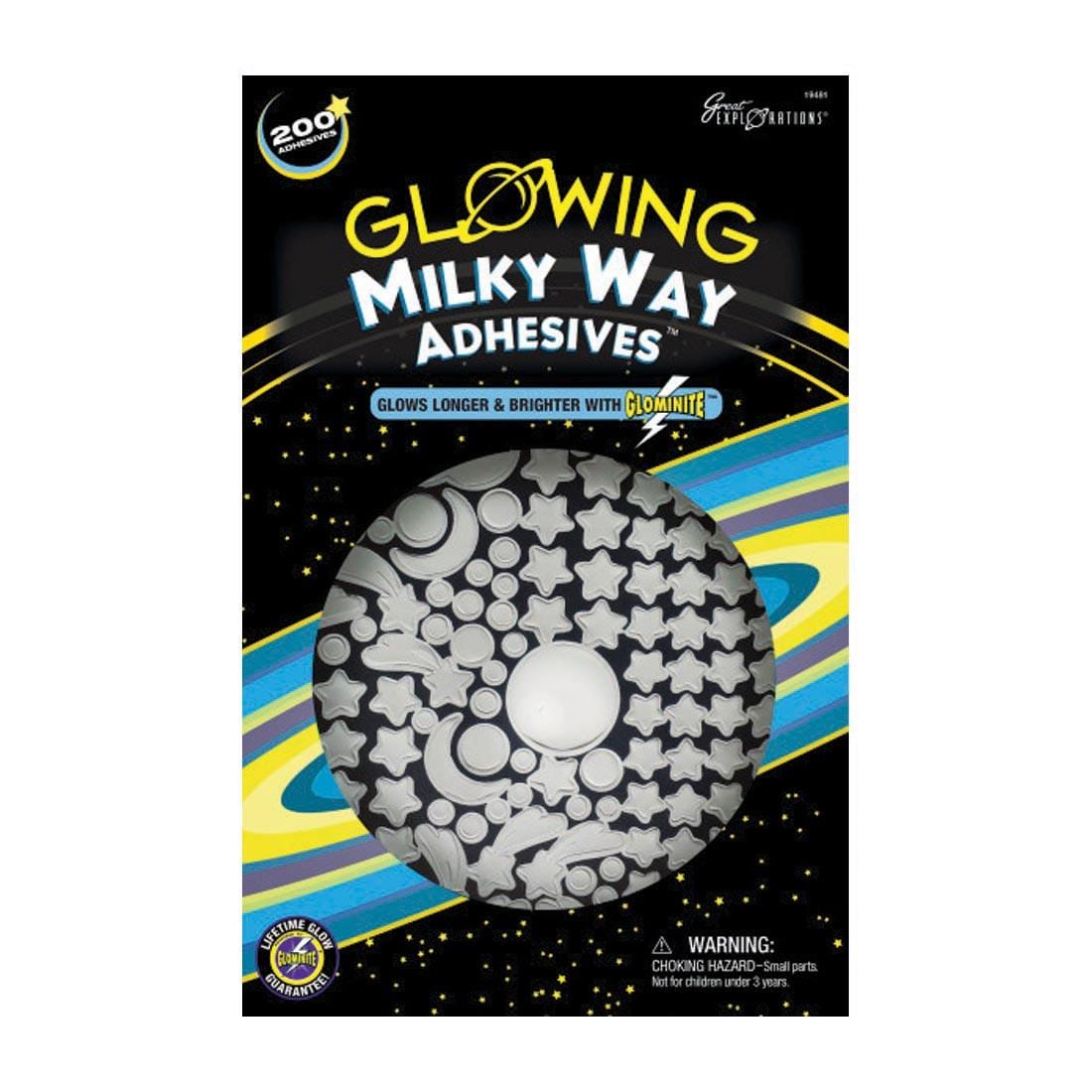 Package of Glowing Milky Way Adhesives