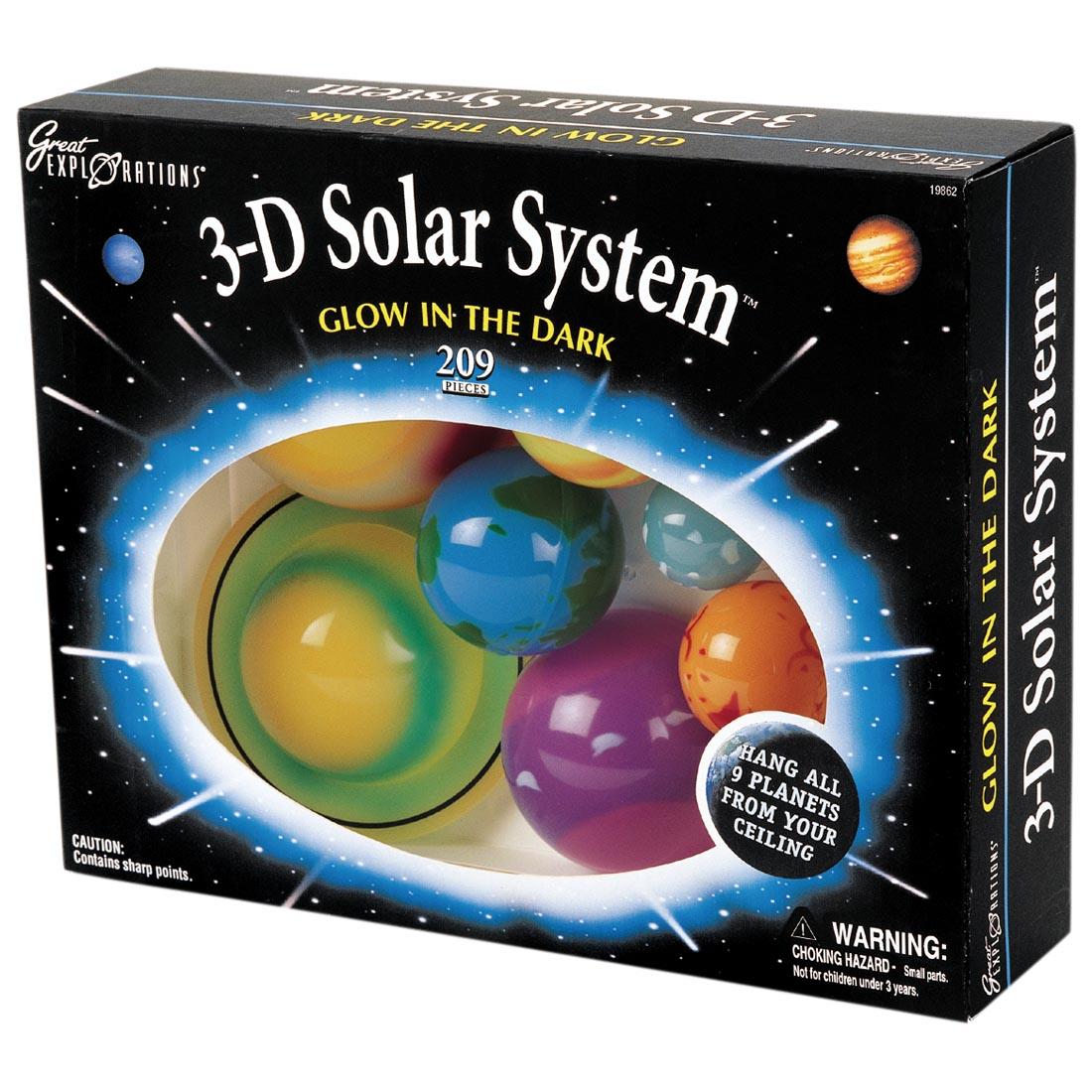 Great Explorations Glow-in-the-Dark 3-D Solar System Kit
