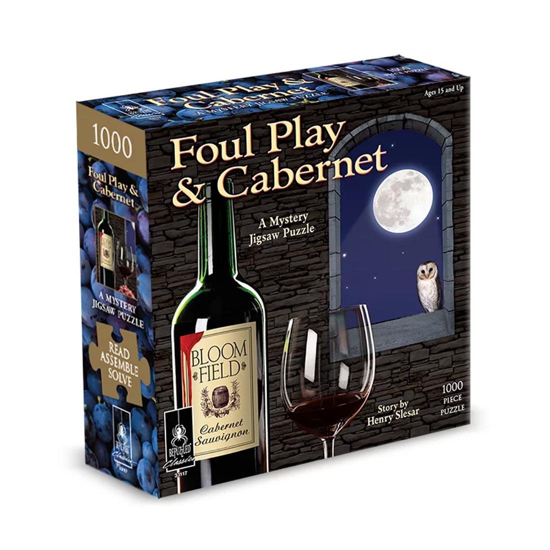 Foul Play & Cabernet Mystery Jigsaw Puzzle