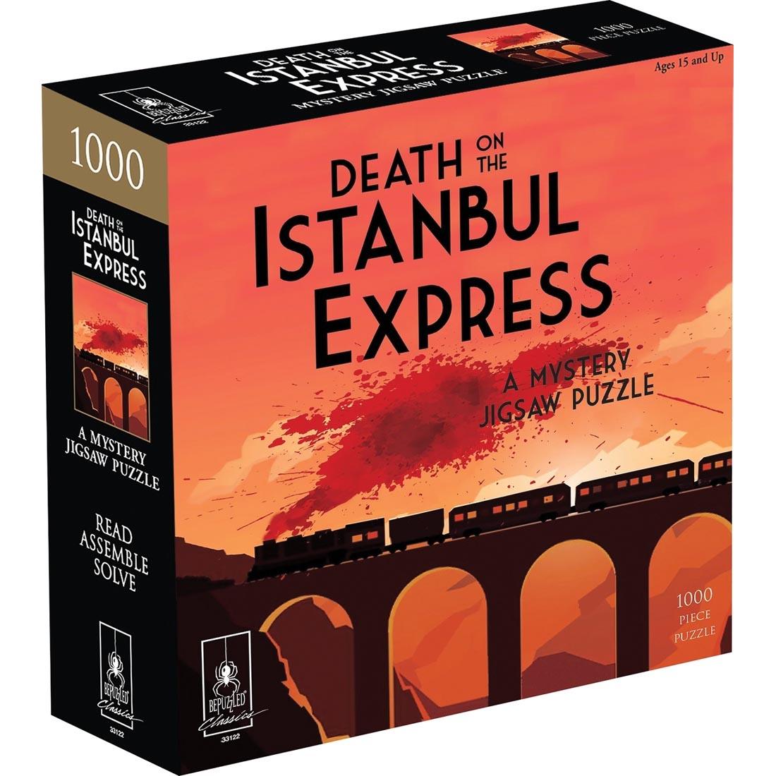 Death on the Istanbul Express Mystery Jigsaw Puzzle