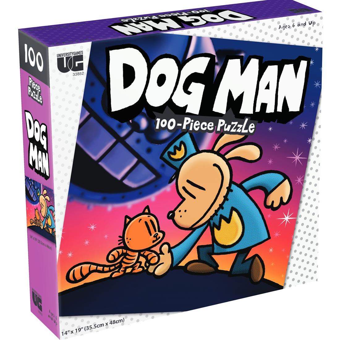 Dog Man Grime And Punishment 100-Piece Puzzle by University Games