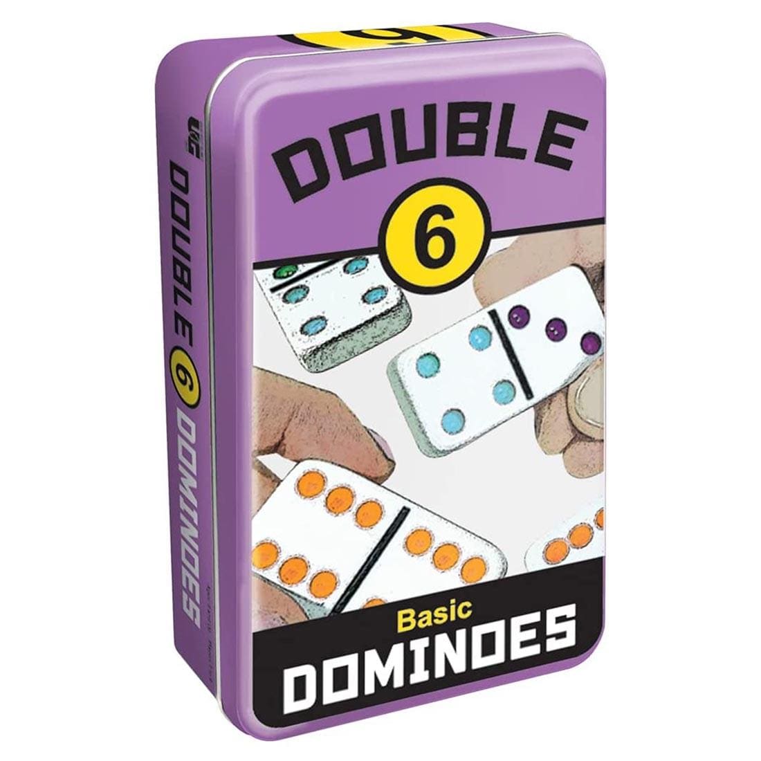 Tin for Double 6 Basic Dominoes Set