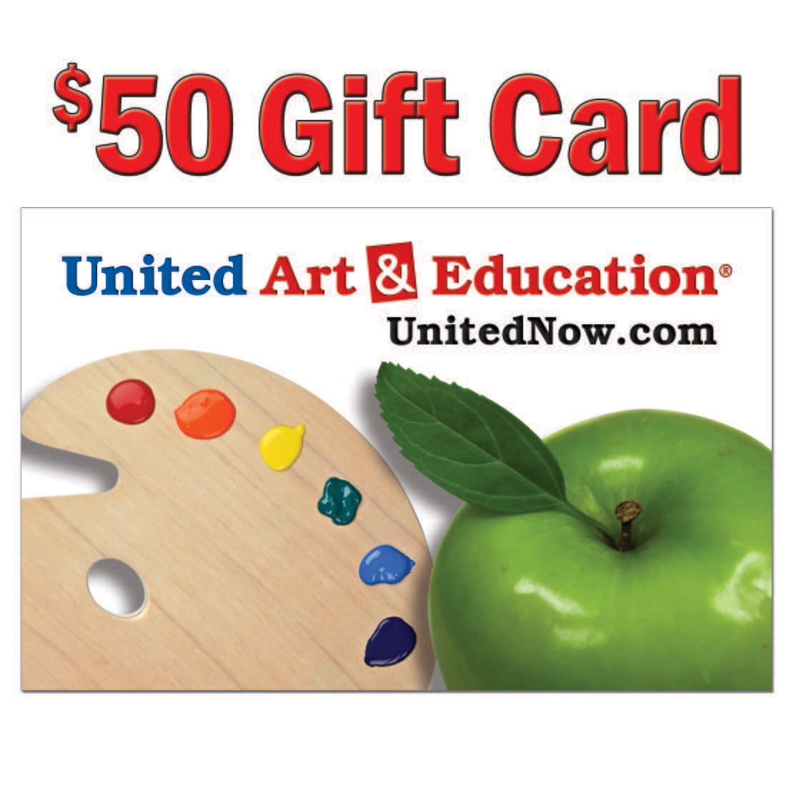 United Art & Education Gift Card for Unitednow