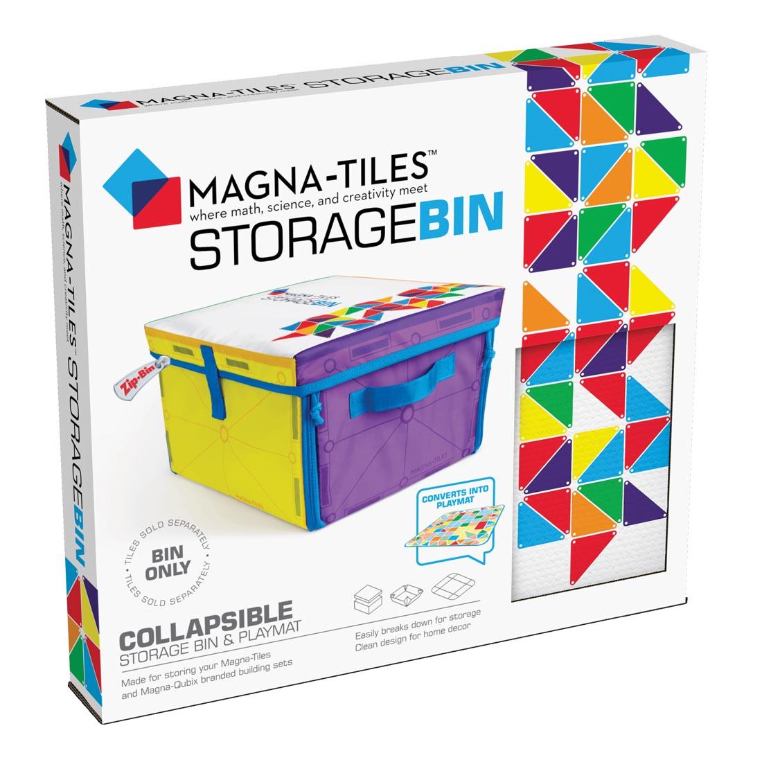 Front of package for the Magna-Tiles Storage Bin