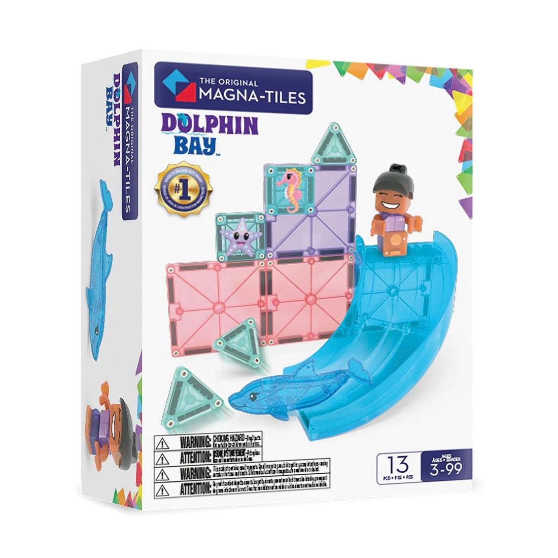 Magna-Tiles Dolphin Bay 13-Piece Set