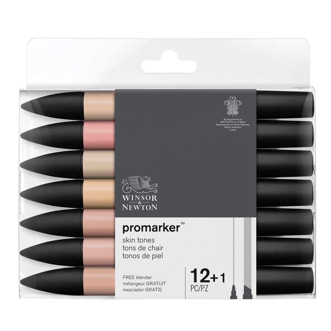 Winsor & Newton Skin Tones ProMarker 13-Count Set