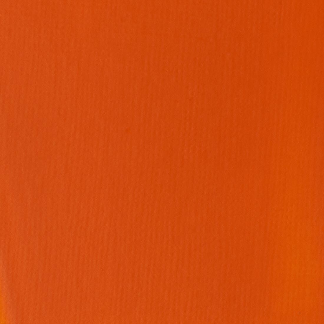 Vivid Red Orange Liquitex Basics Acrylic Paint Swatch