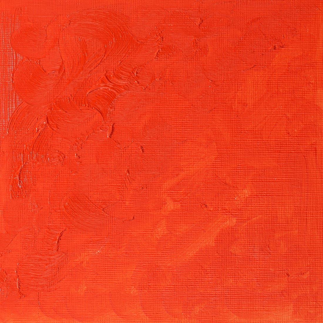 Cadmium Red Light Winsor & Newton Winton Oil Colour Paint Swatch