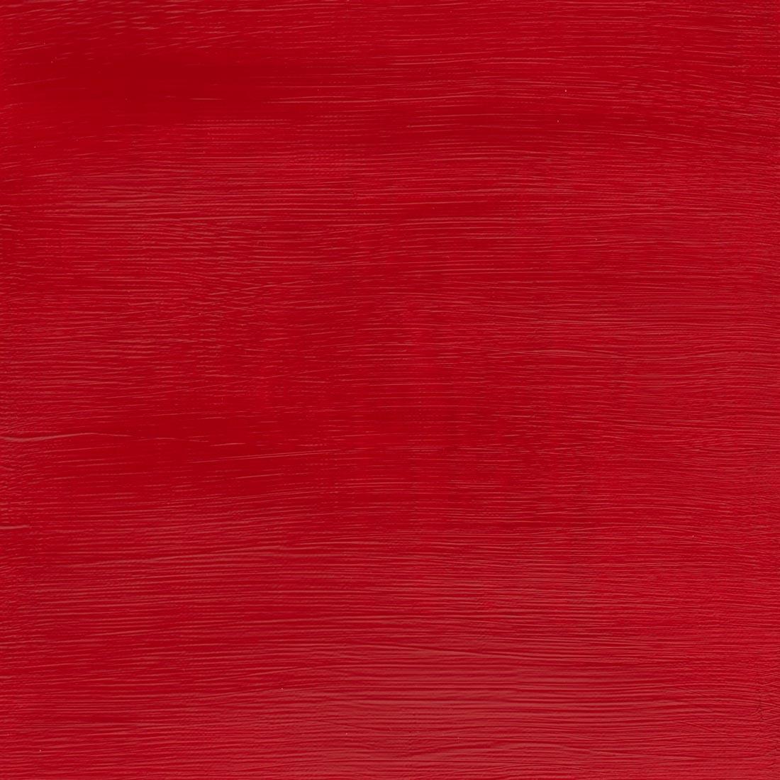 Paint Swatch of Crimson Winsor and Newton Galeria Acrylic