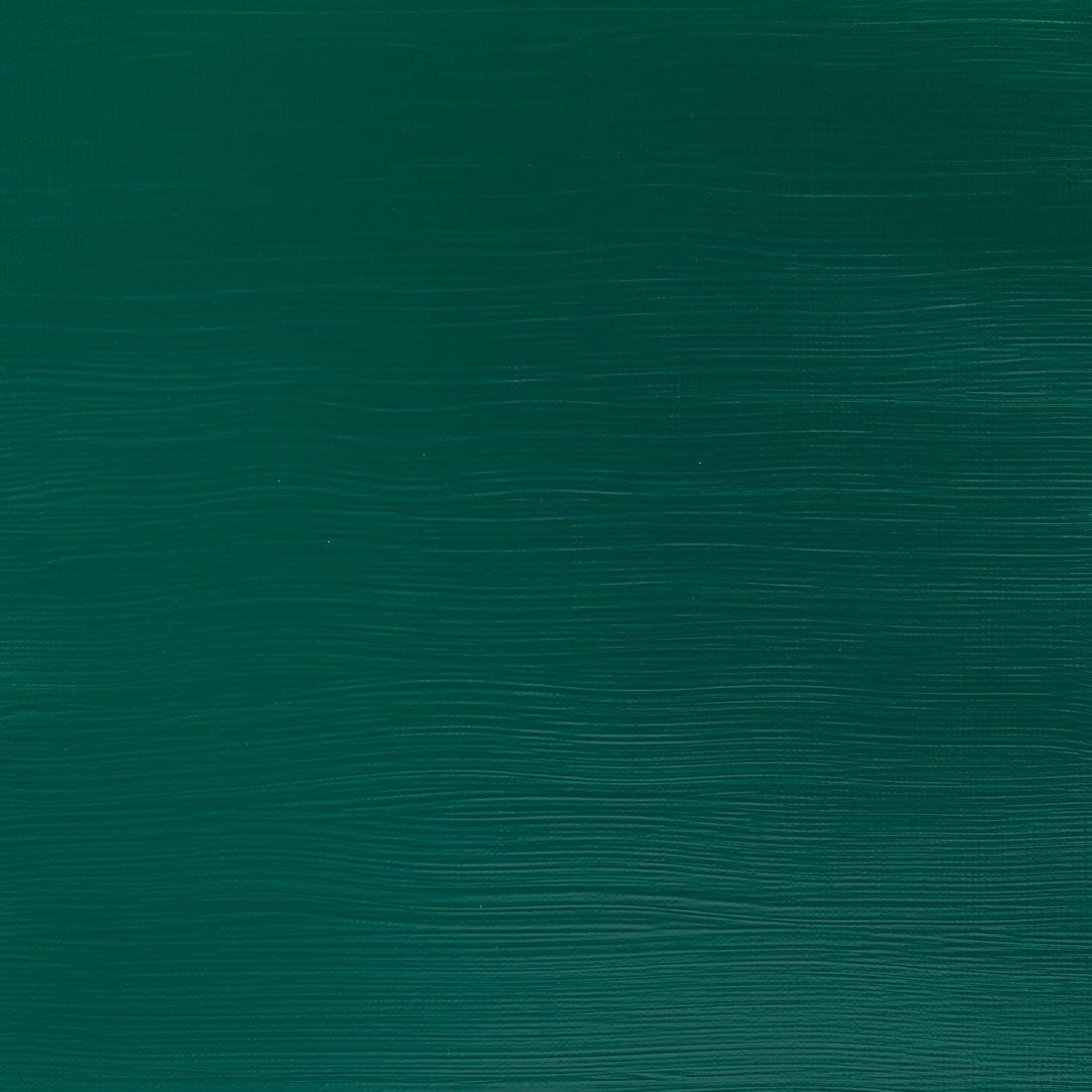 Paint Swatch of Permanent Green Deep Winsor and Newton Galeria Acrylic