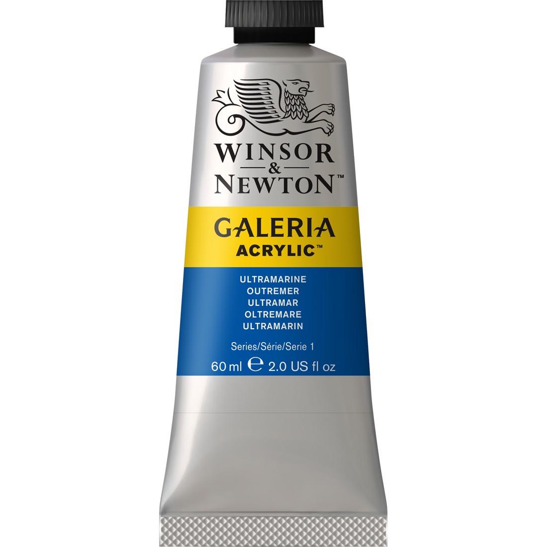 Tube of Ultramarine Winsor & Newton Galeria Acrylic