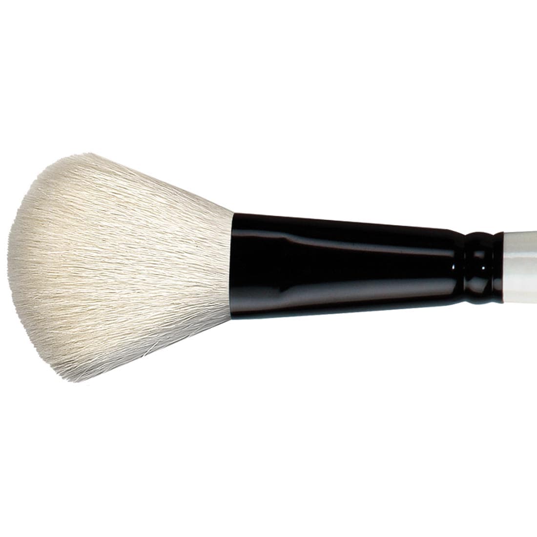 Winsor & Newton Series #240 White Goat Brush Size 3, close up of brush head