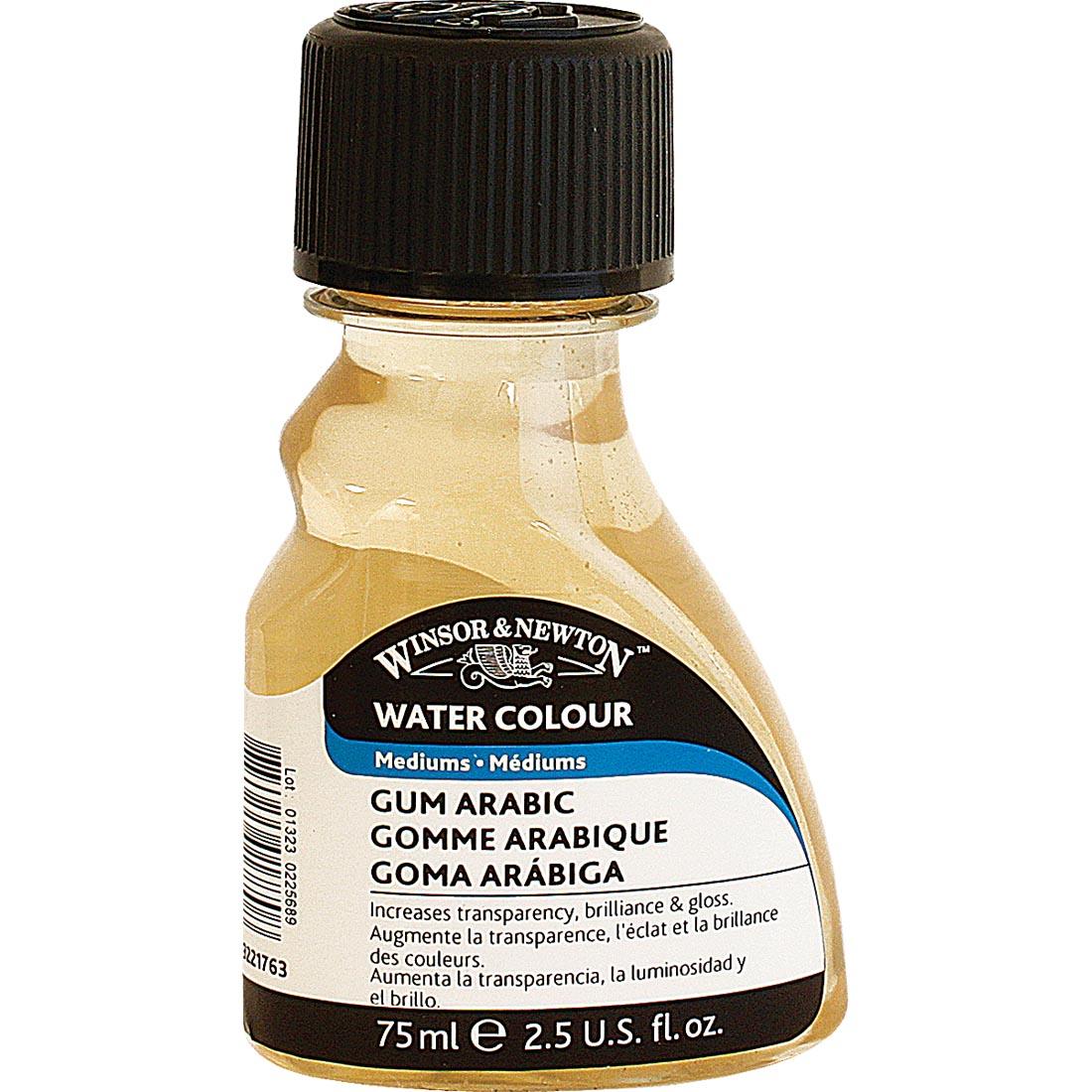 bottle of Winsor & Newton Gum Arabic Solution