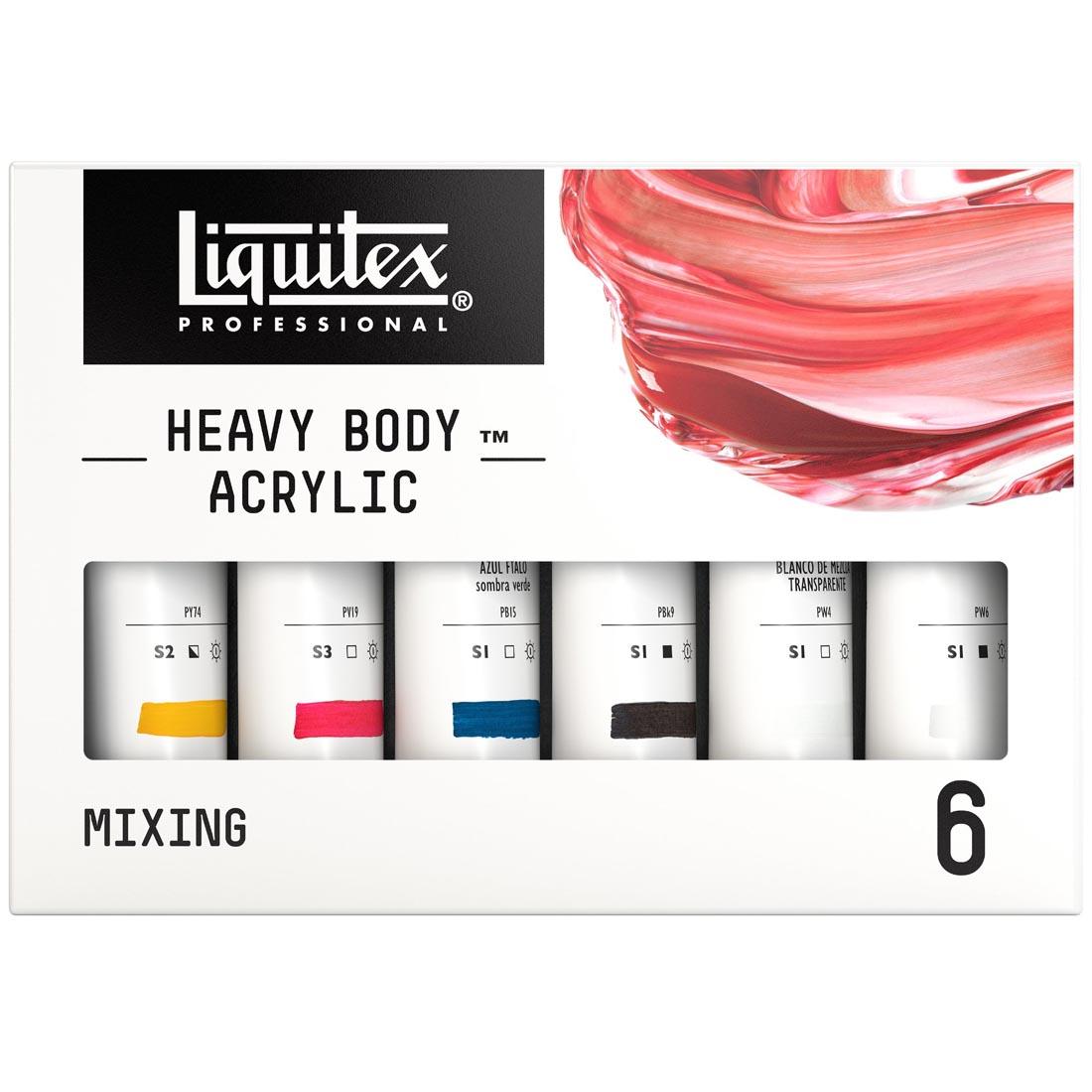 Liquitex® Professional Heavy Body 6 Color Mixing Set