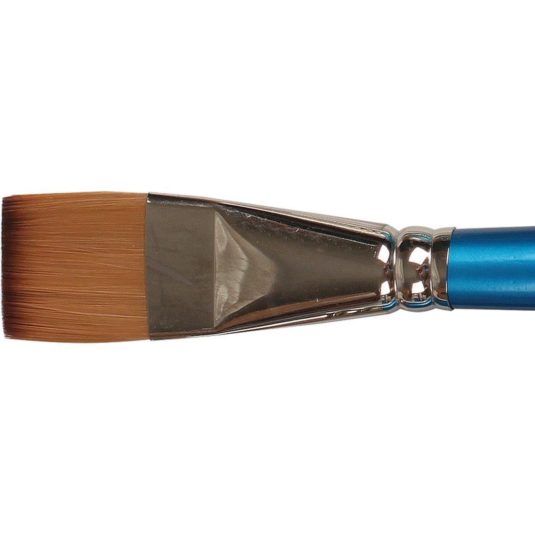 Winsor & Newton Cotman Watercolor Brush One Stroke 1", close up of brush head