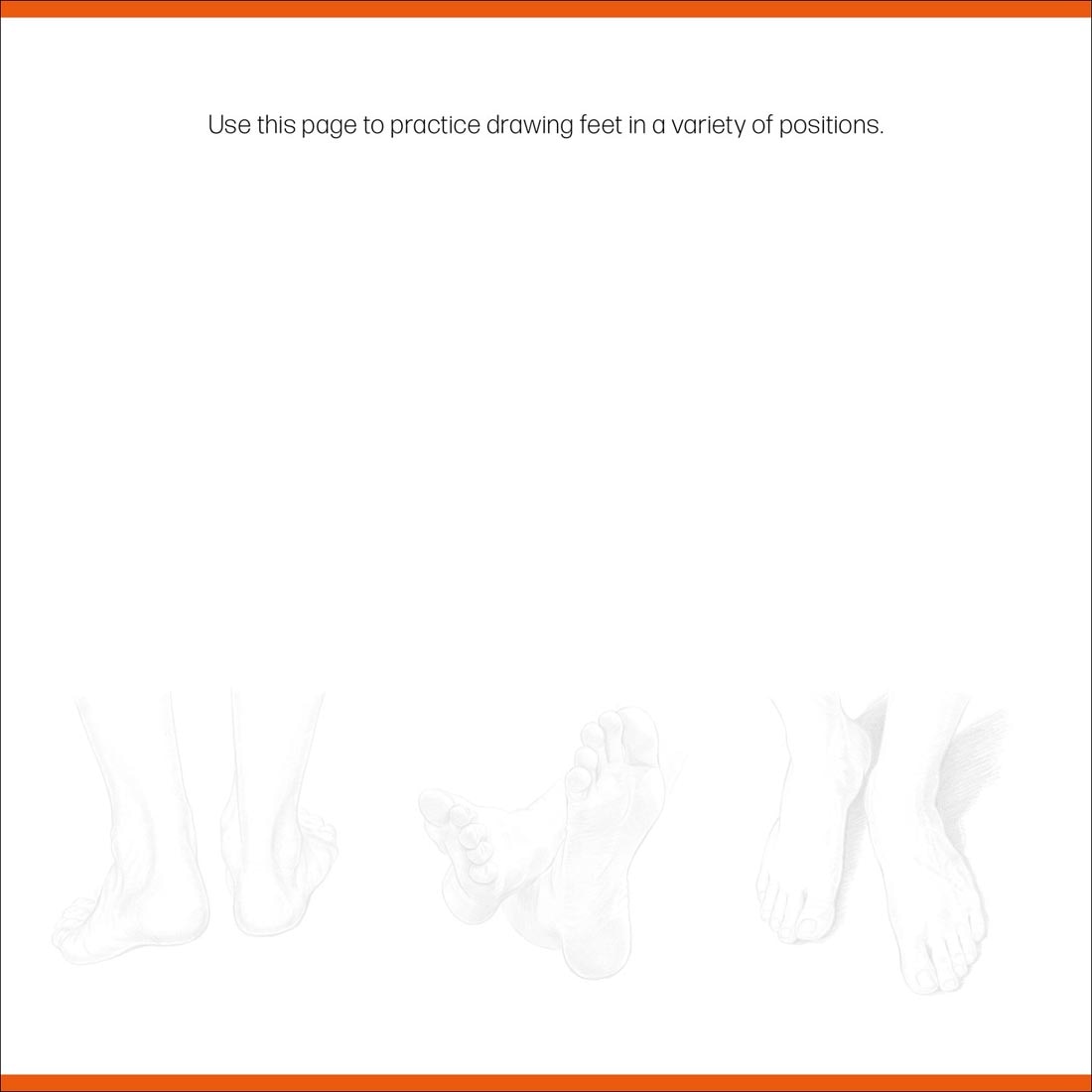 page from the People Quick Start Drawing Pad