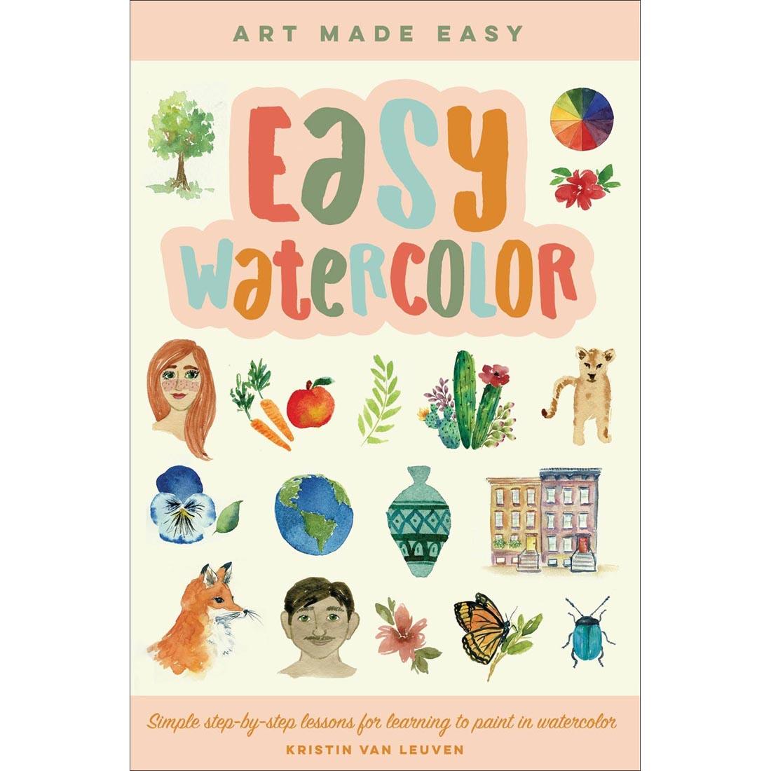 front cover of Art Made Easy: Easy Watercolor book