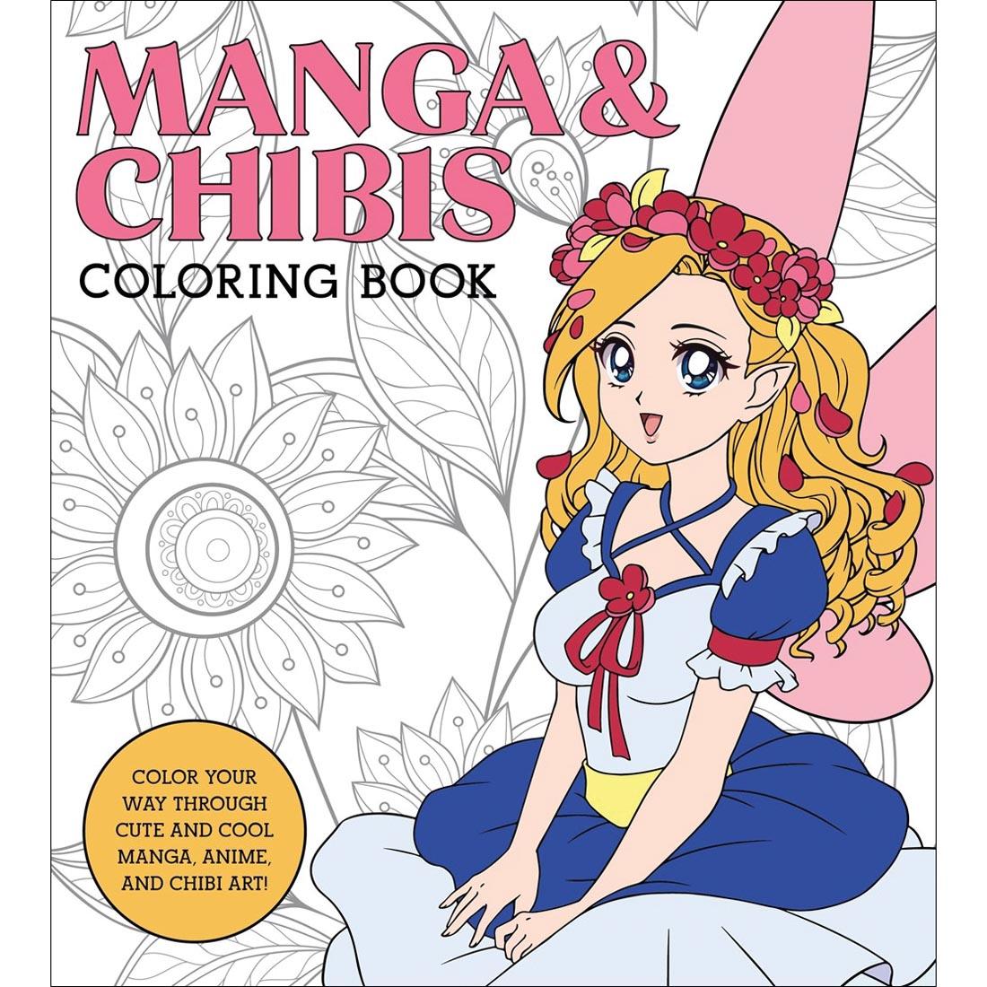 cover of Manga & Chibis Coloring Book