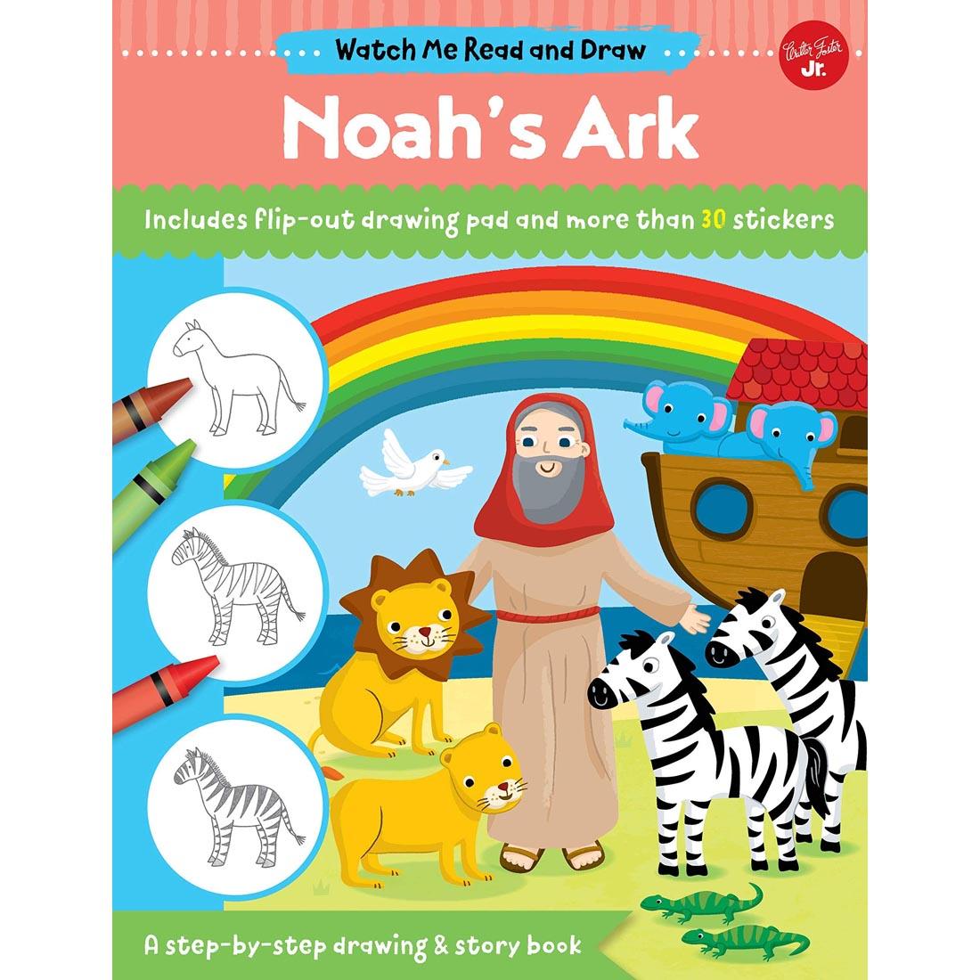 cover of book - Watch Me Read and Draw: Noah's Ark