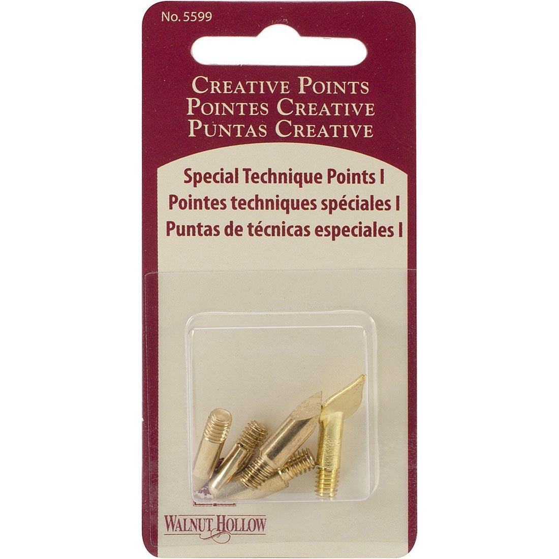 5-count Walnut Hollow Creative Woodburner Value Pen Replacement Point Set