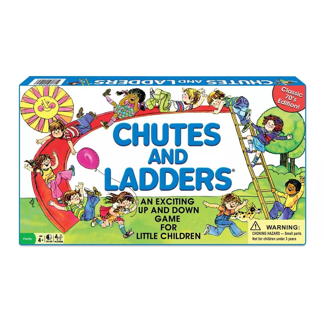 Box of Chutes And Ladders Classic Board Game