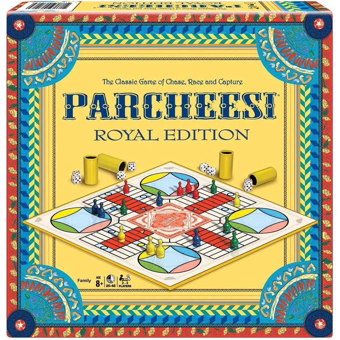 box of Parcheesi Royal Edition Board Game