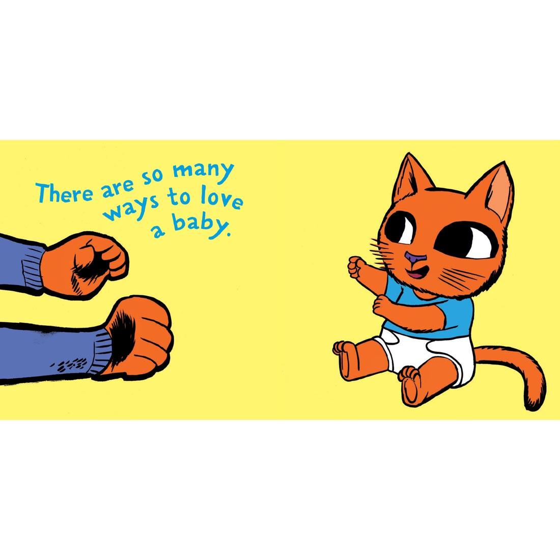 sample pages from Indestructibles: Love You, Baby book