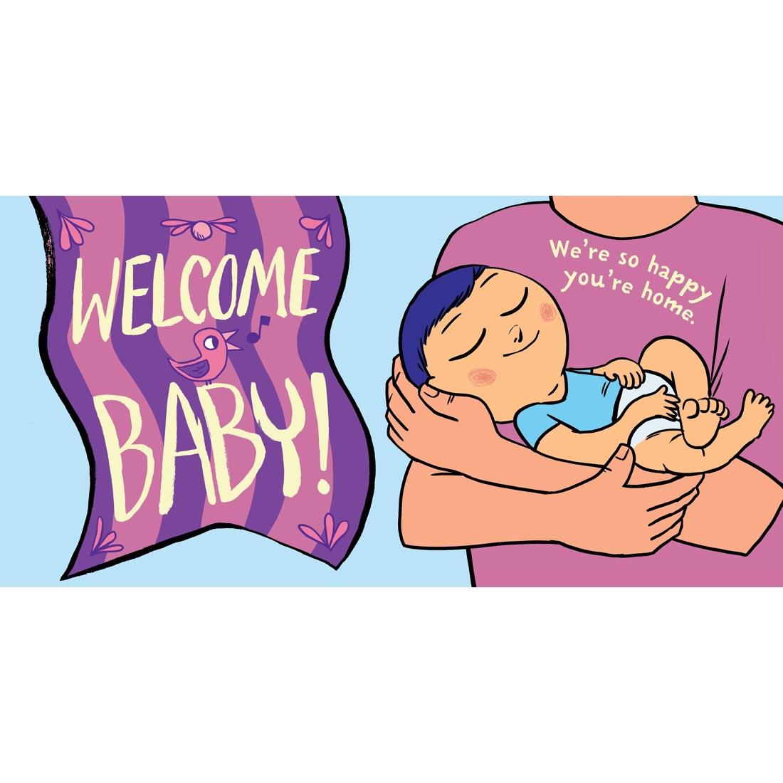 sample pages from Indestructibles: Welcome, Baby book