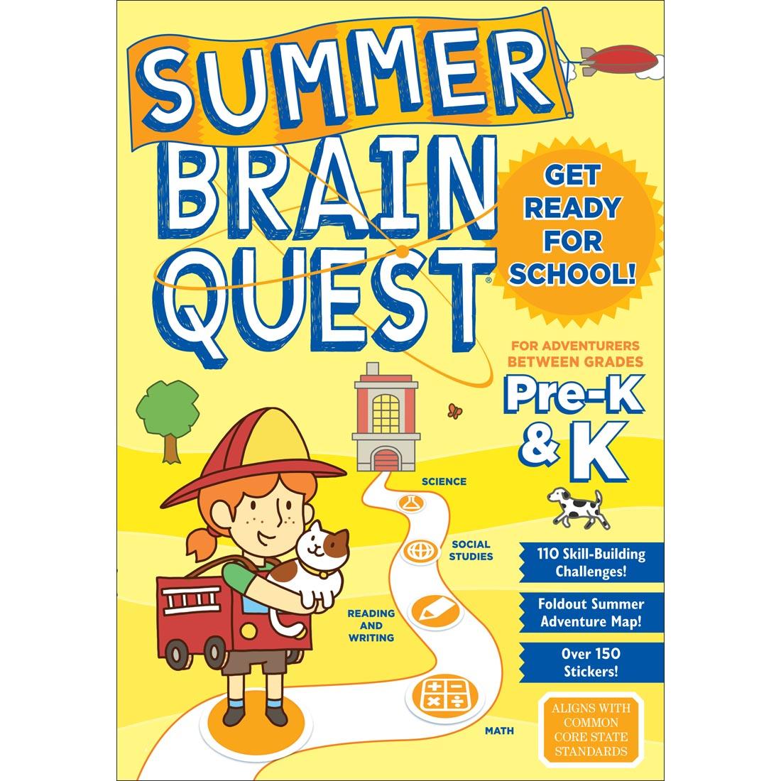 Cover of Summer Brain Quest Workbook for Grades PreK-K