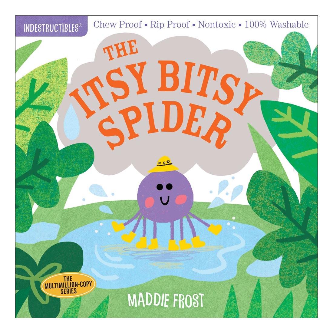 front cover of Indestructibles: The Itsy Bitsy Spider book