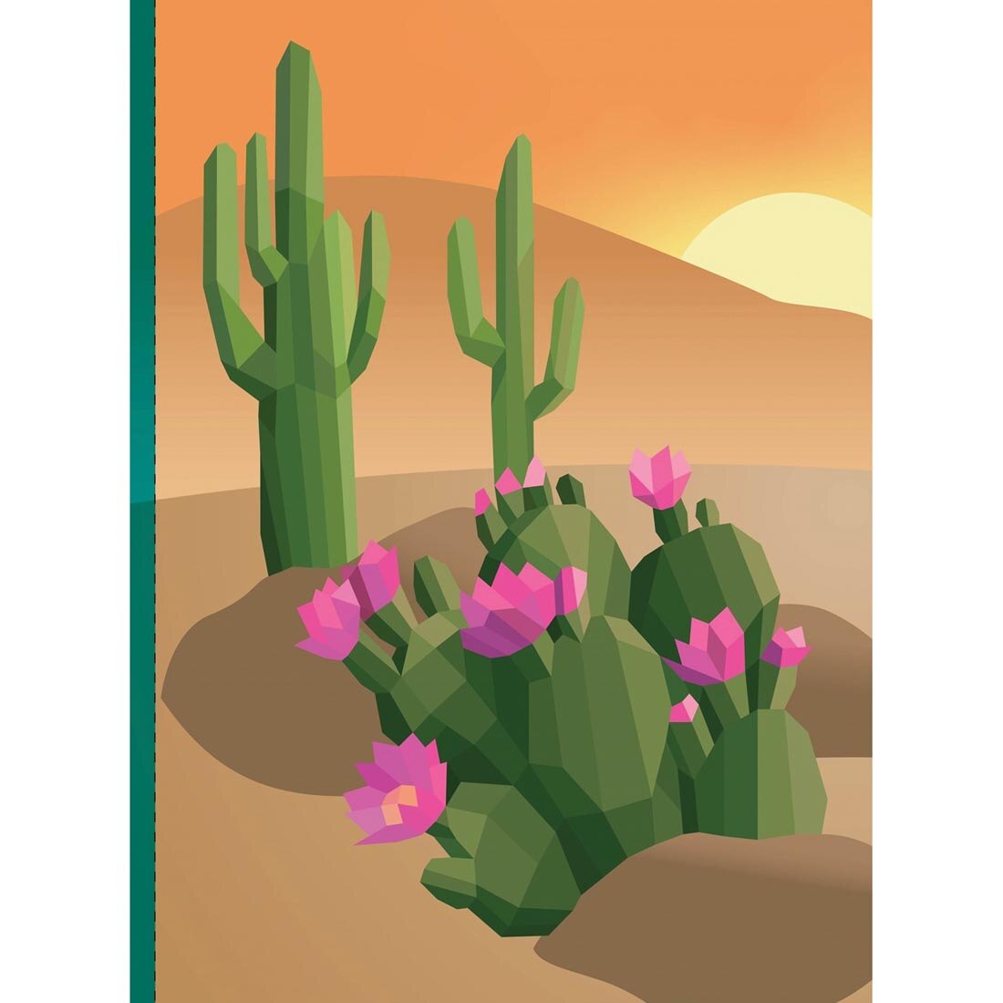 sample page from the book Plants And Flowers Paint By Sticker
