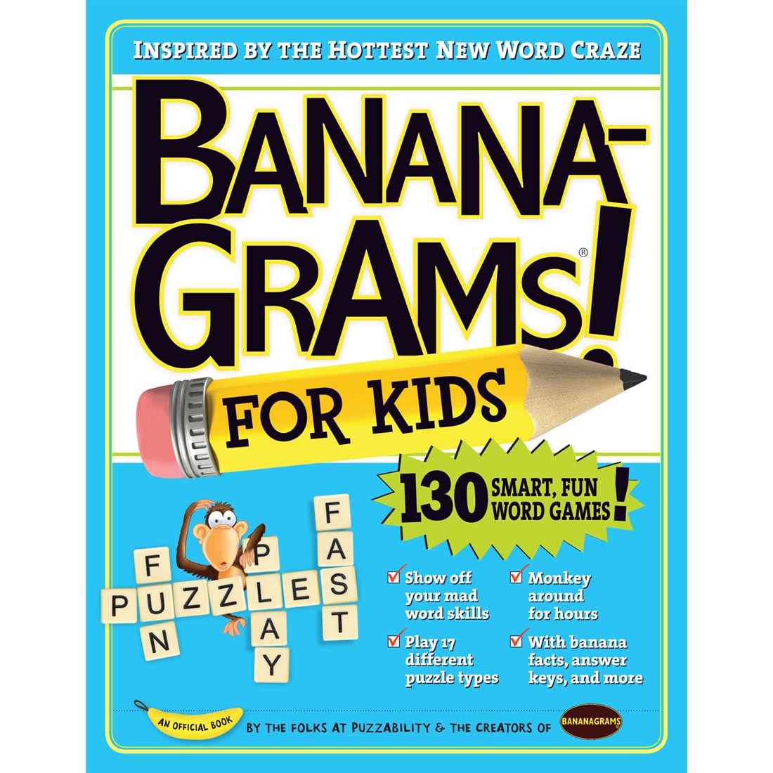 front cover of Bananagrams! For Kids Book