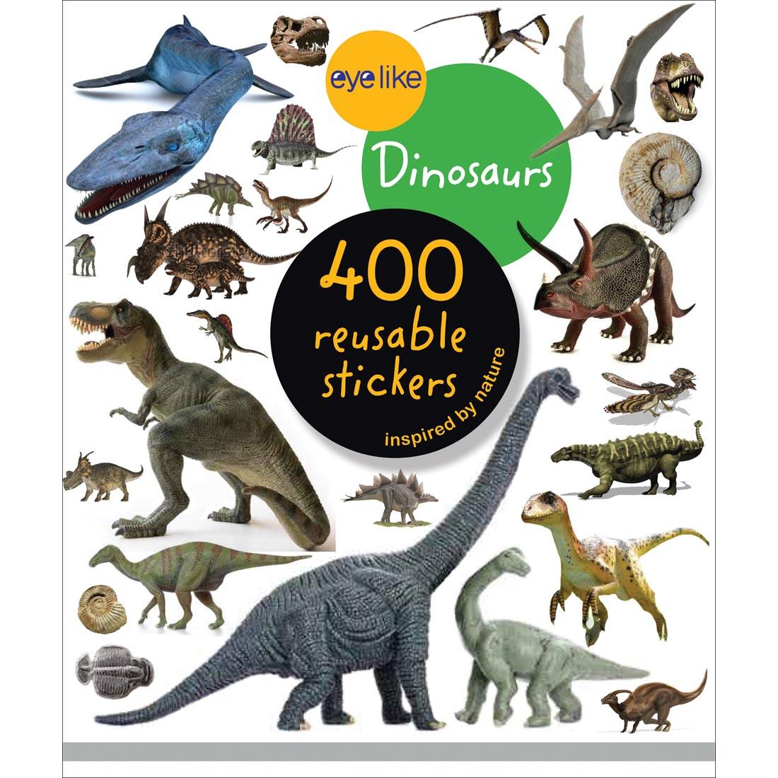 front cover of the book Eye Like Dinosaurs Stickers