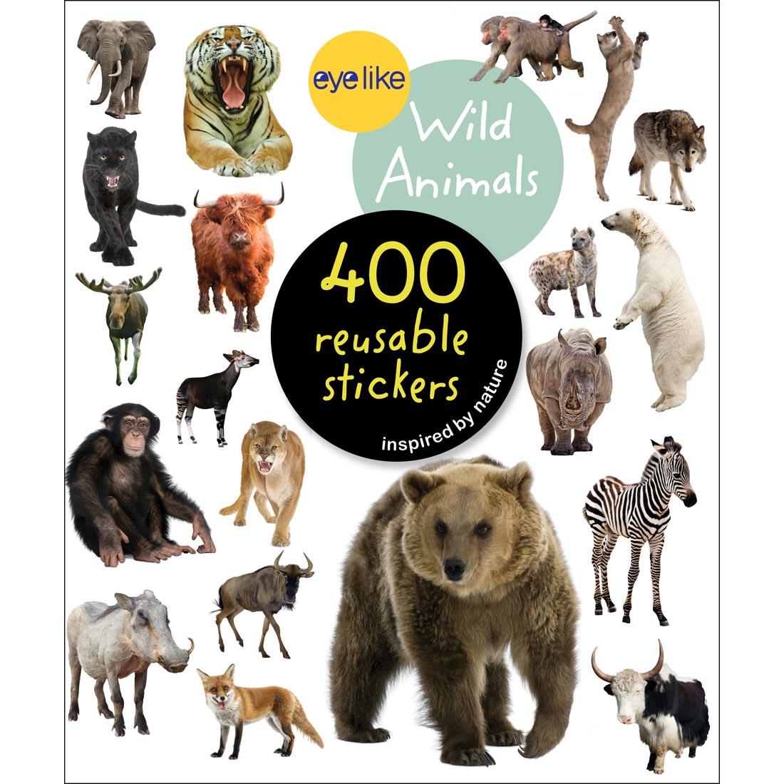 front cover of the book Eye Like Wild Animals Stickers