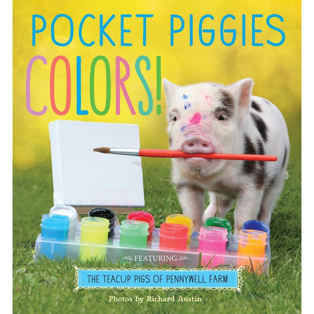 front cover of Pocket Piggies Colors! Board Book