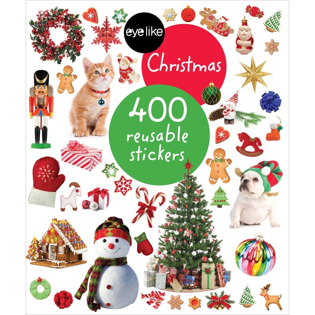 front cover of the book Eye Like Christmas Stickers