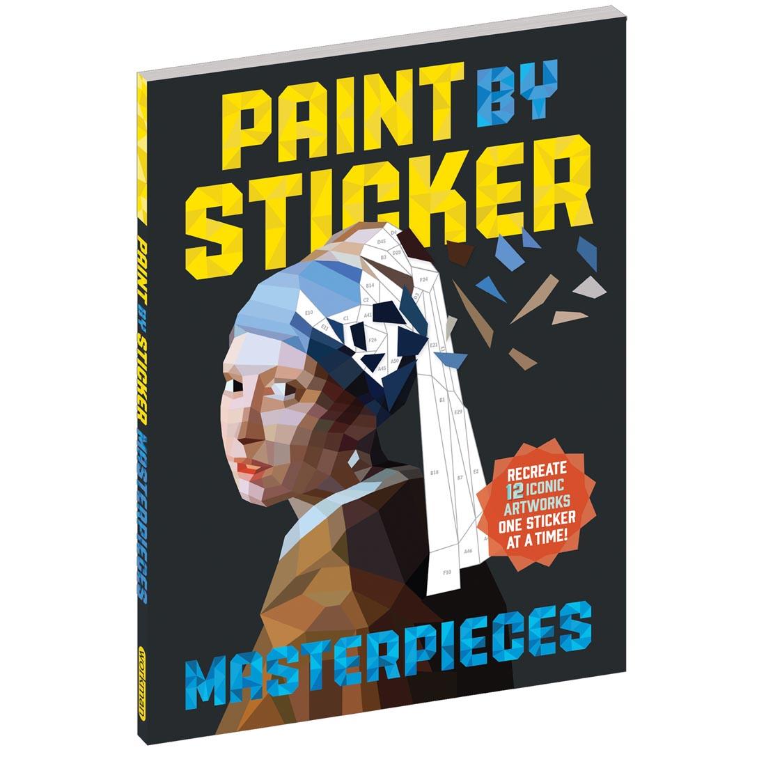 front cover of the book Masterpieces Paint By Sticker