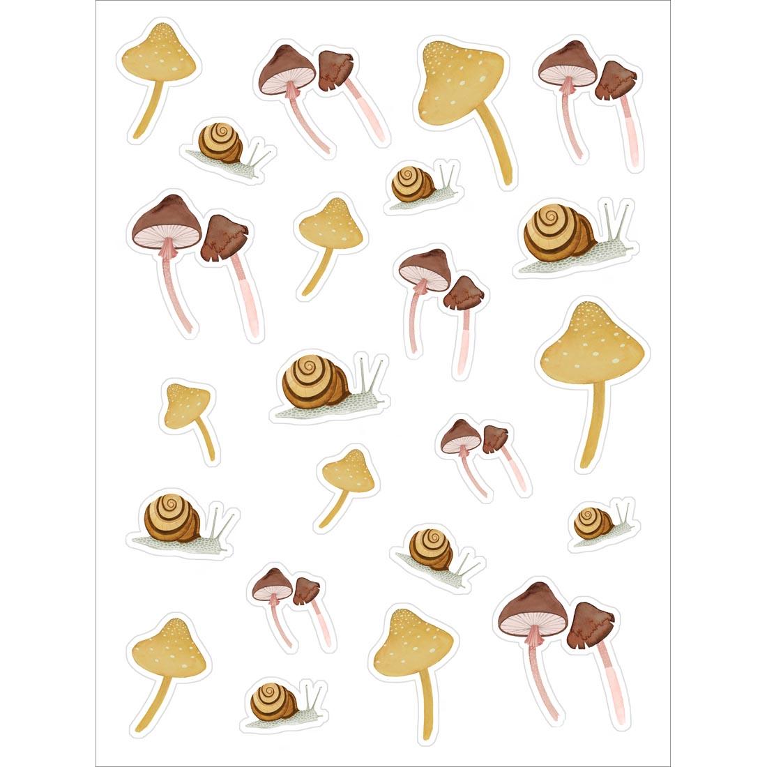 sample sticker page from All Good Things Are Wild And Free Sticker Book