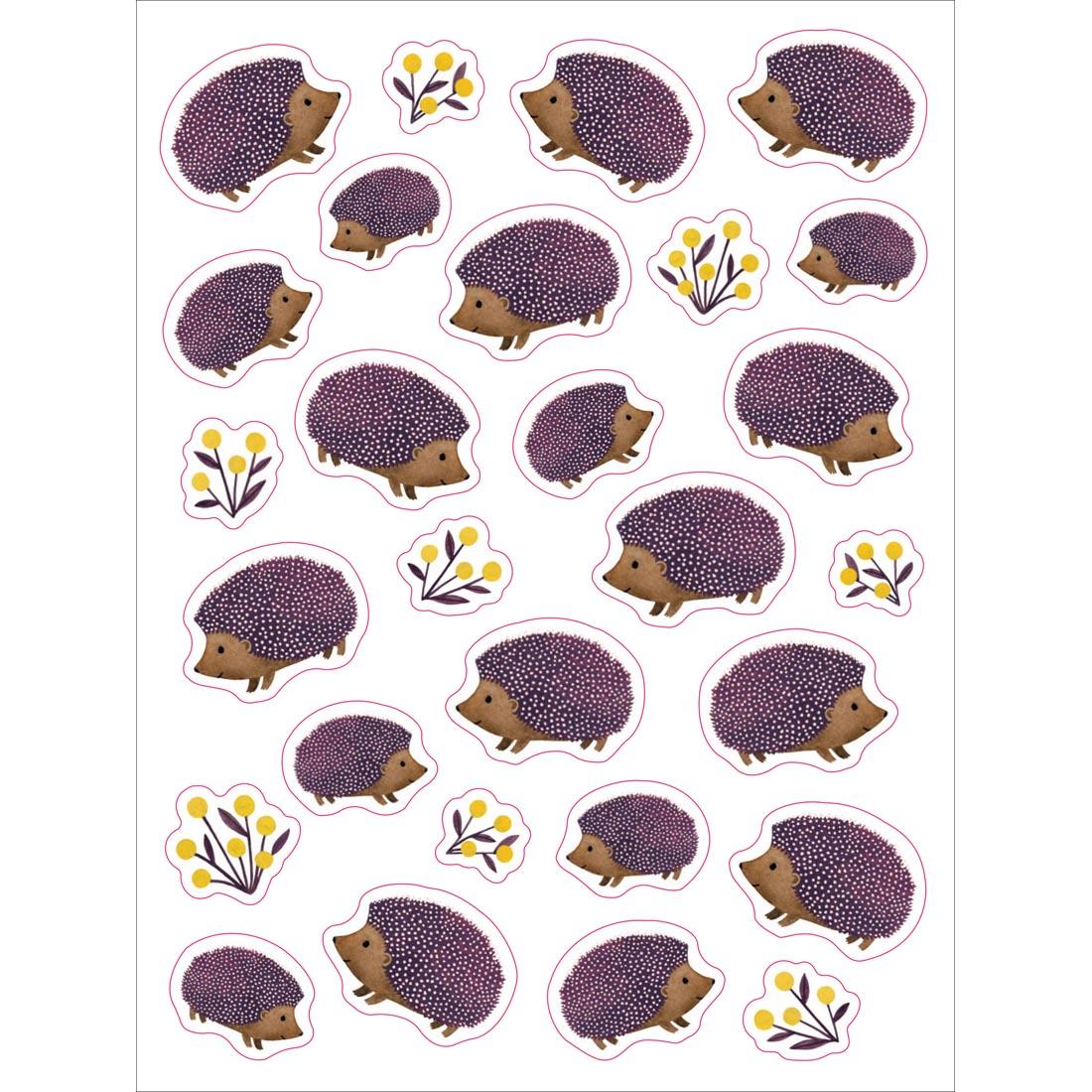 sample sticker page from Everything Is Made Out of Magic Sticker Book