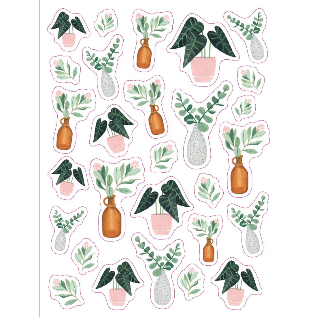 sample sticker page from Everything Is Made Out of Magic Sticker Book