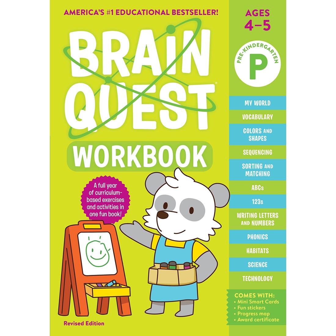 front cover of Brain Quest Workbook Pre-K
