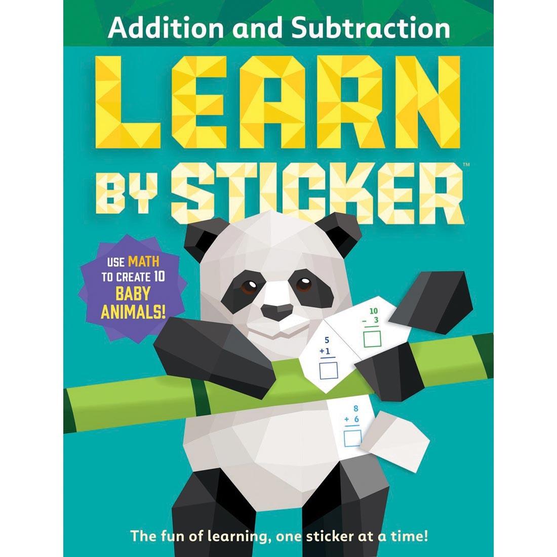 front cover of Learn By Sticker Addition And Subtraction