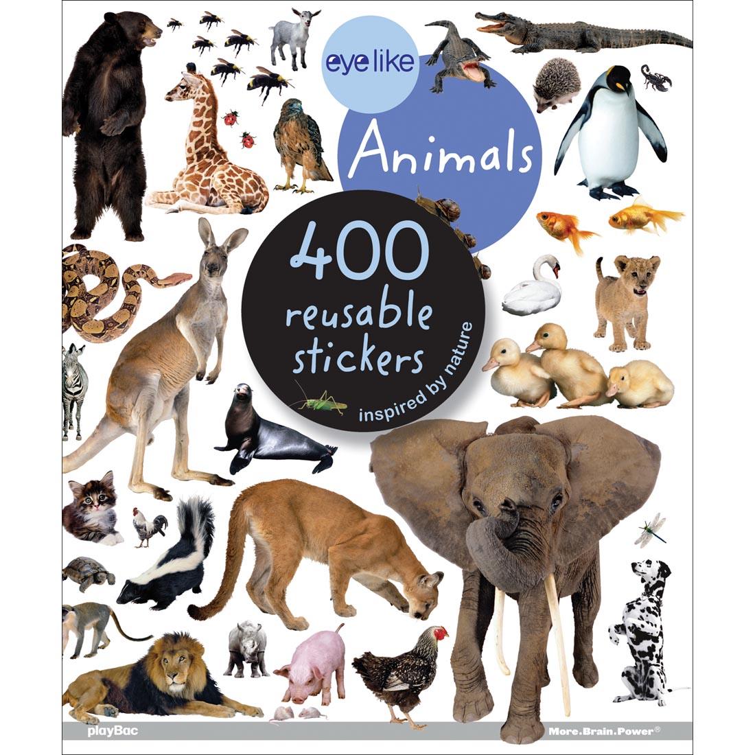 front cover of Eye Like Animals Stickers book