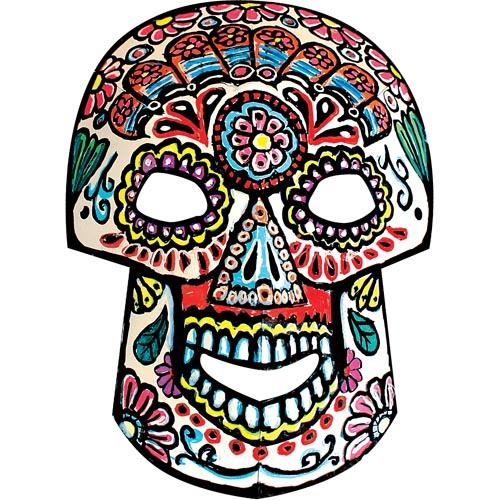 Day of the Dead Paper Mask - Project #144