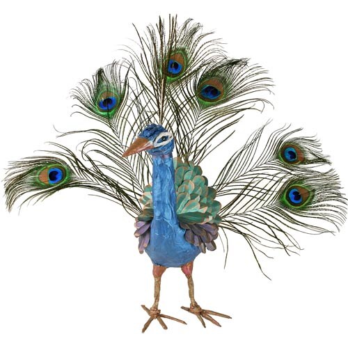 Paper Mache Peacock - Project #146