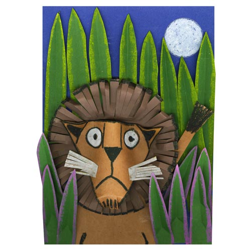 Rousseau-Inspired Lion - Project #202