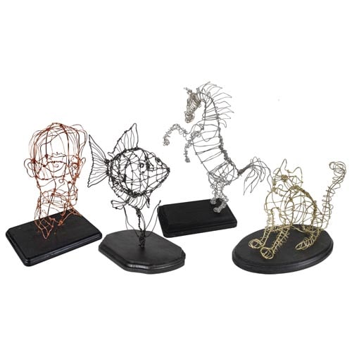 Wire & Sculptamold Figures - Project #132